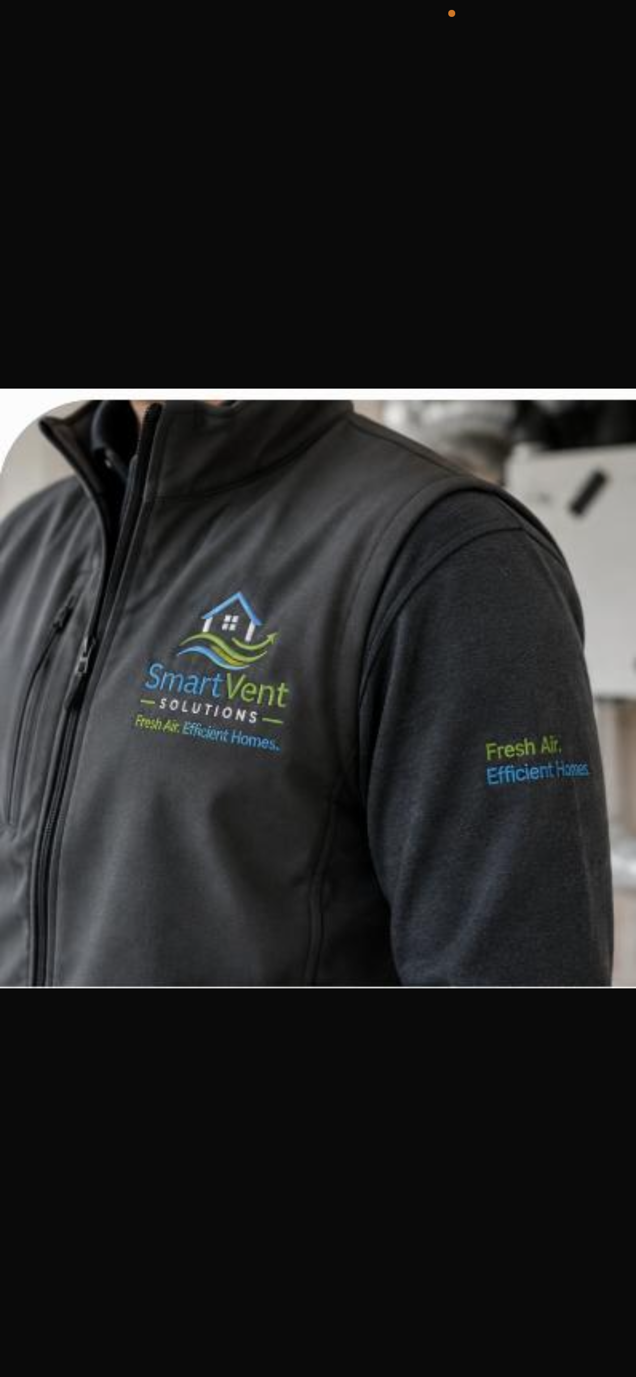 SmartVent Solutions — branded workwear and ventilation equipment